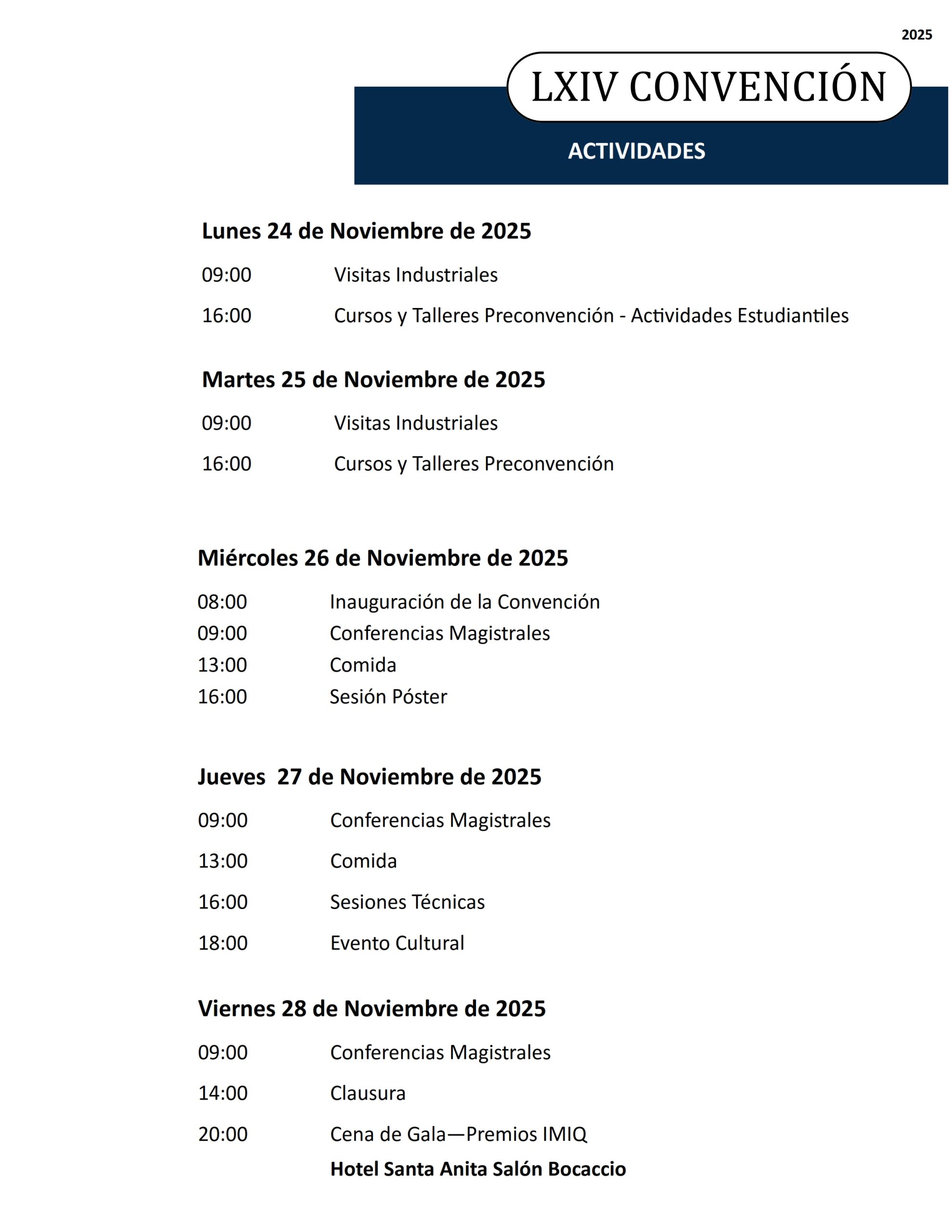 IMIQ PROGRAMA GENERAL CONVENCION IMIQ 2025 22 nov_024